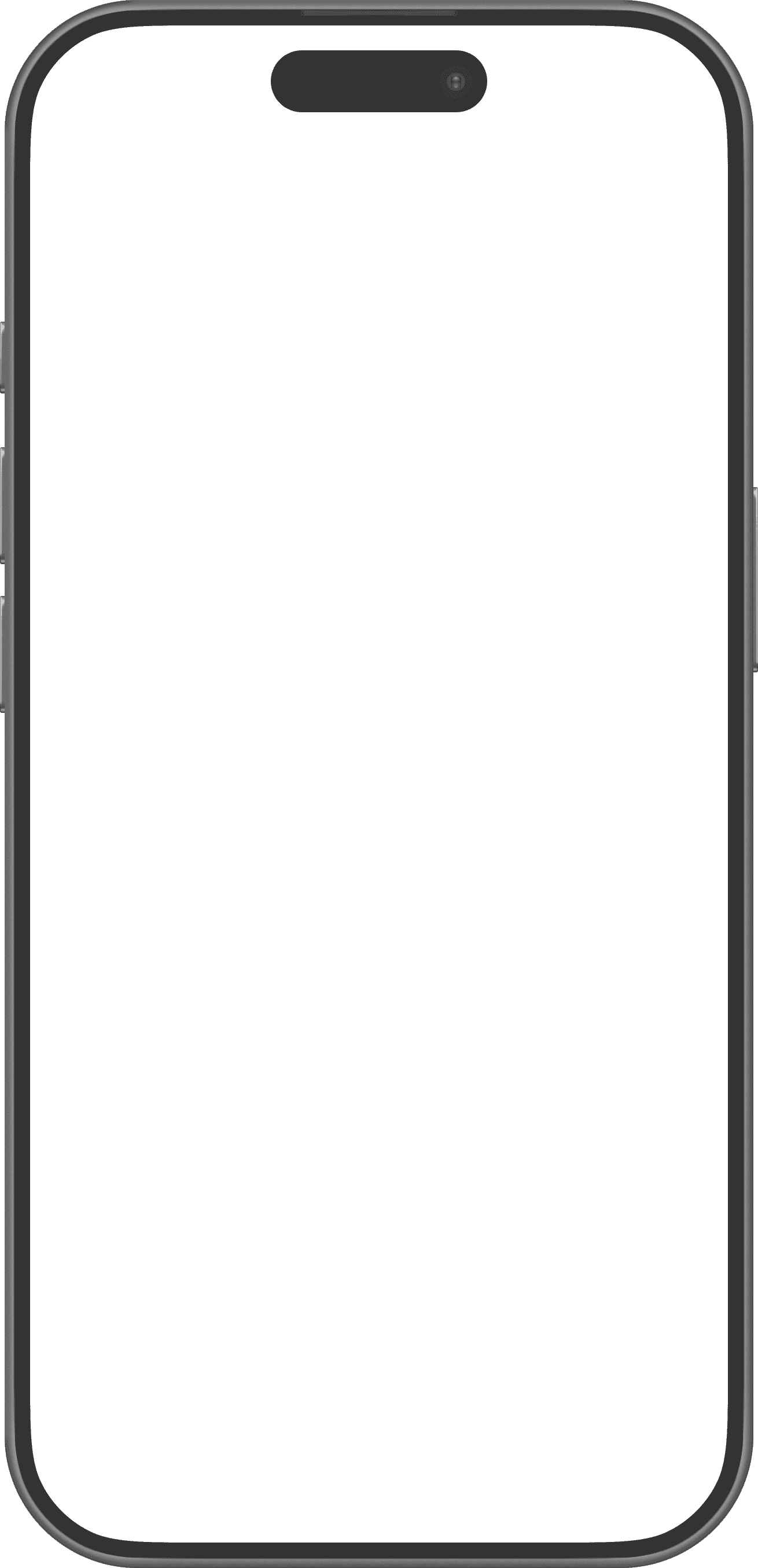 Tela do aplicativo exibida em um smartphone
